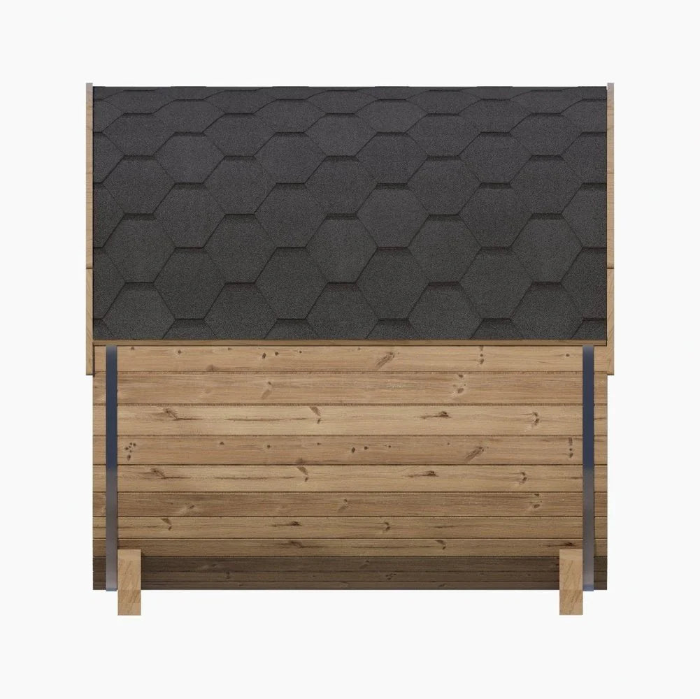 SaunaLife Sauna SaunaLife Model E7 4 Person Barrel Sauna