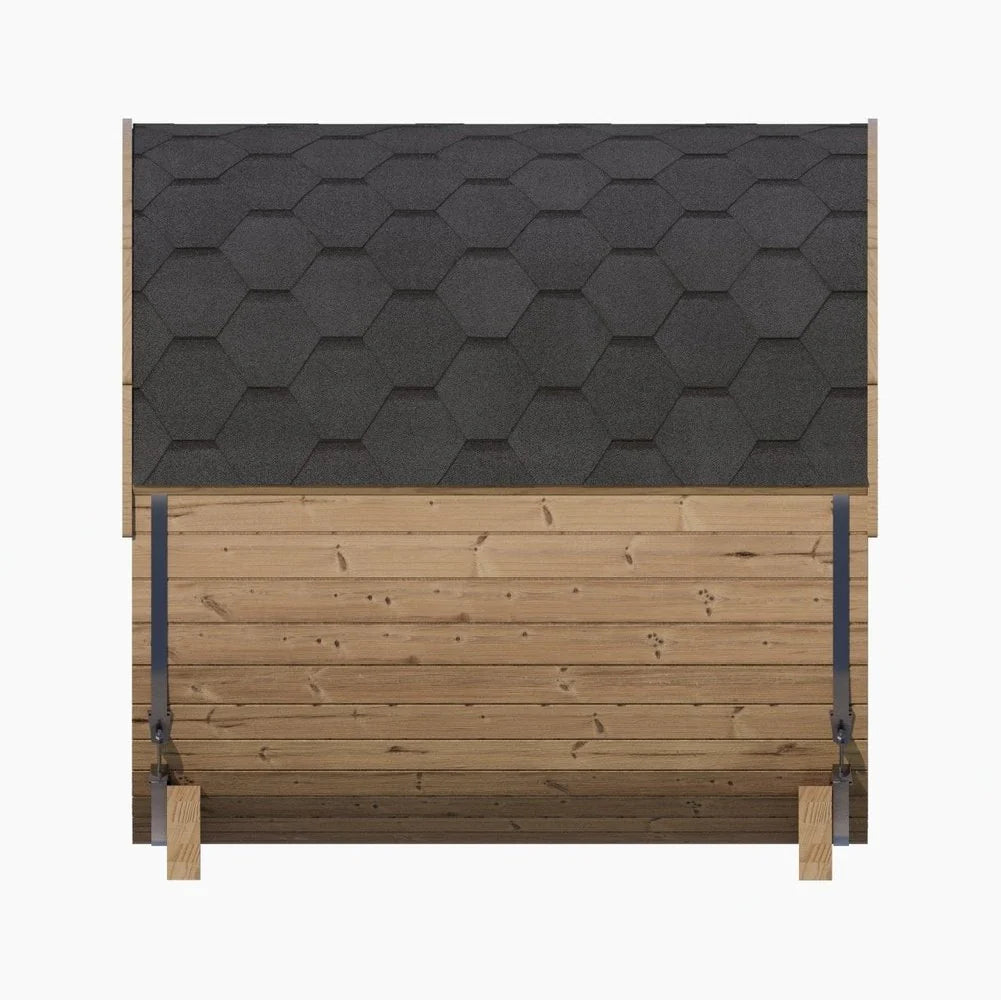 SaunaLife Sauna SaunaLife Model E7 4 Person Barrel Sauna
