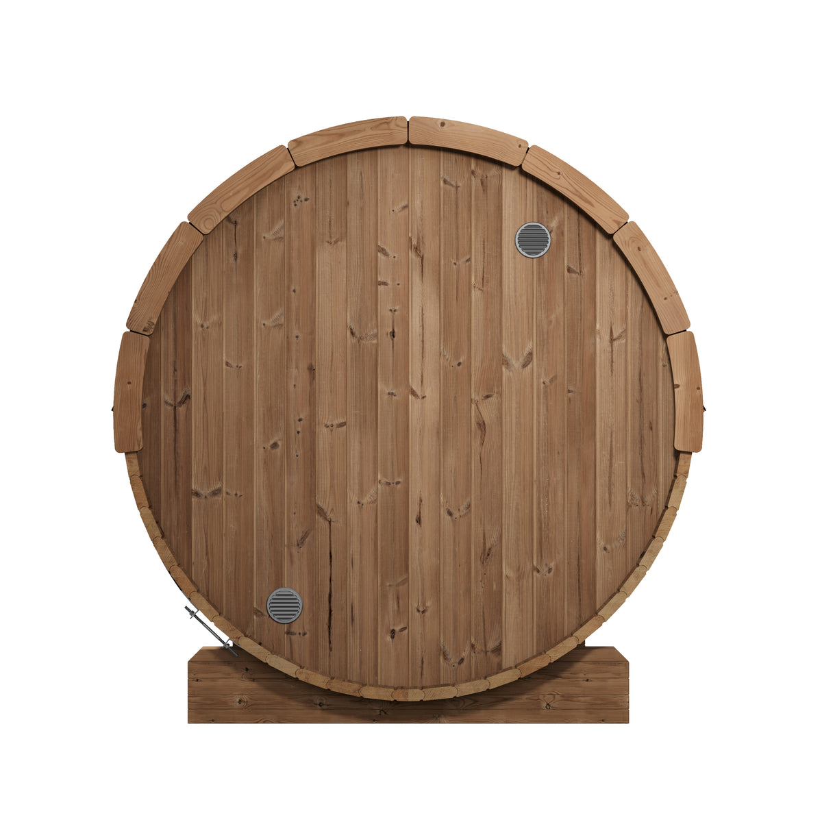 SaunaLife Sauna SaunaLife Model E7G 4 Person Barrel Sauna w/ Glass Front