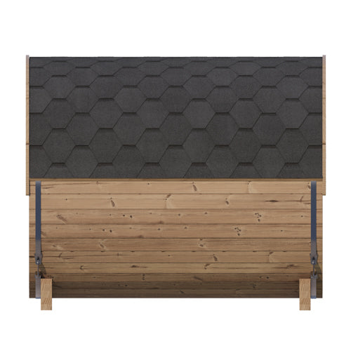 SaunaLife Sauna SaunaLife Model E8 6 Person Barrel Sauna