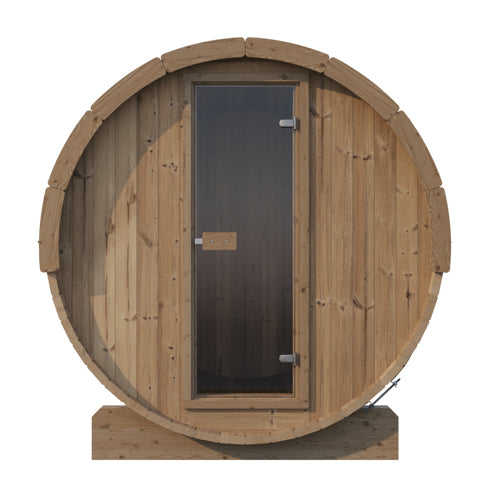 SaunaLife Sauna SaunaLife Model E8 6 Person Barrel Sauna
