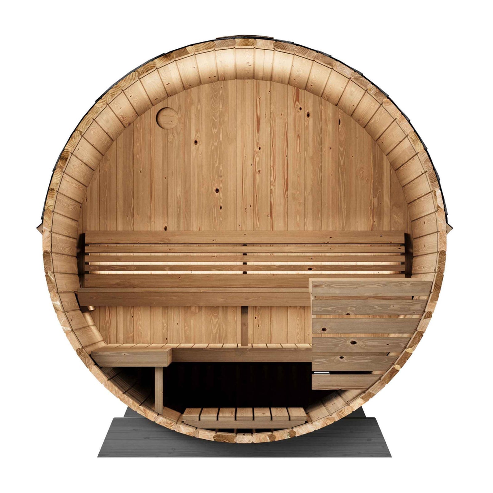 SaunaLife Sauna SaunaLife Model EE6G 4 Person Barrel Sauna