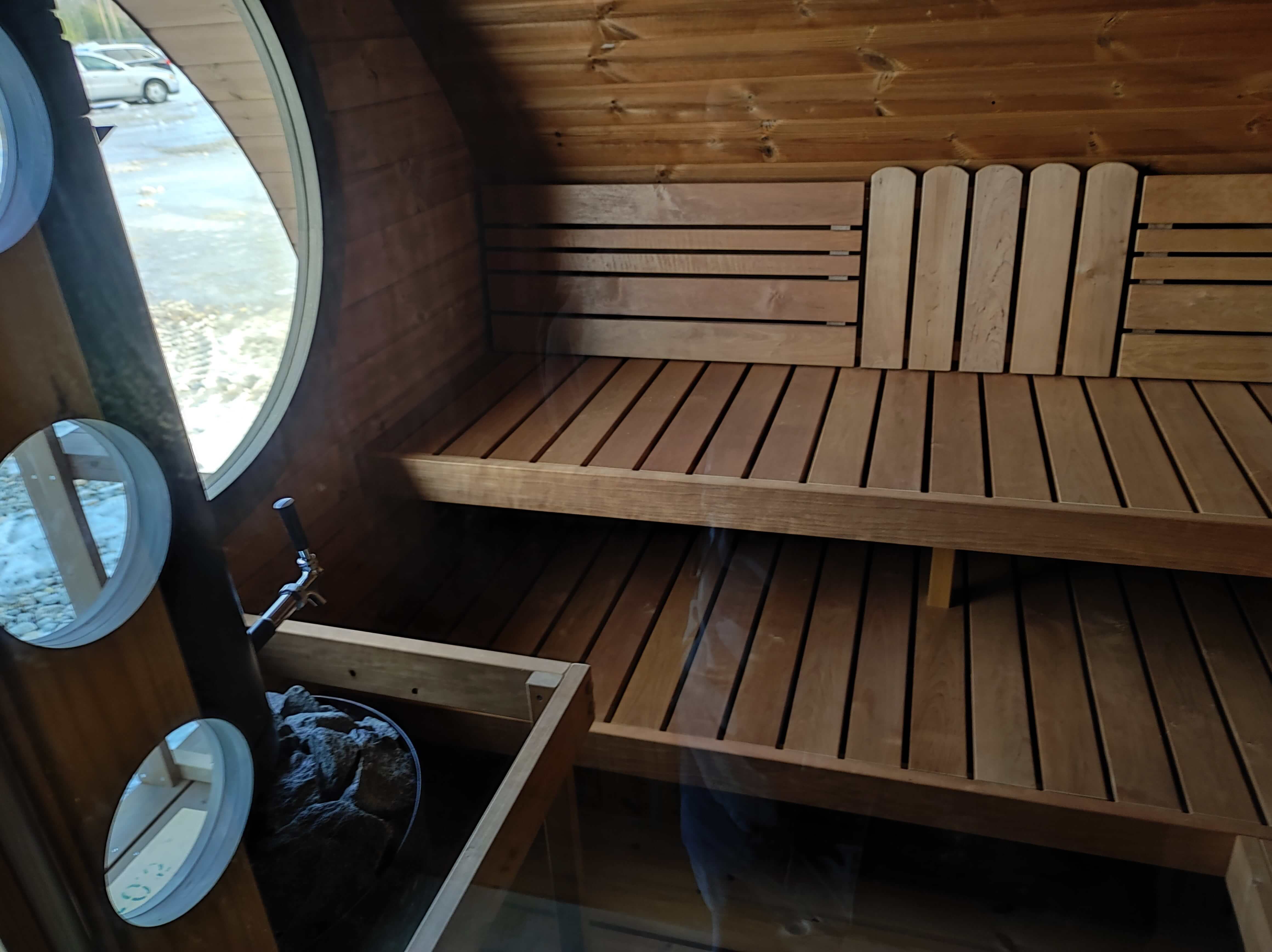 SaunaLife Sauna SaunaLife Model G11 8 Person Garden Series Outdoor Sauna
