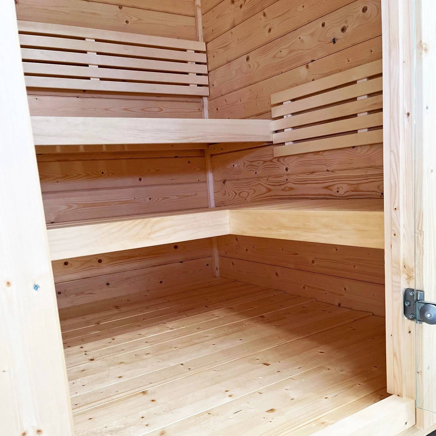 SaunaLife Sauna SaunaLife Model G2 4 Person Garden Series Outdoor Home Sauna Kit