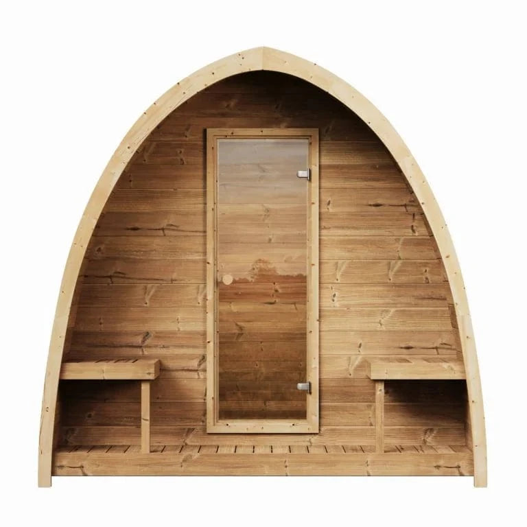 SaunaLife Sauna SaunaLife Model G3 4 Person Outdoor Home Sauna Kit