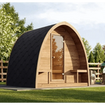 SaunaLife Sauna SaunaLife Model G3 4 Person Outdoor Home Sauna Kit