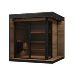 SaunaLife Sauna SaunaLife Model GL6 6 Person Garden Luxury Series Outdoor Sauna Kit