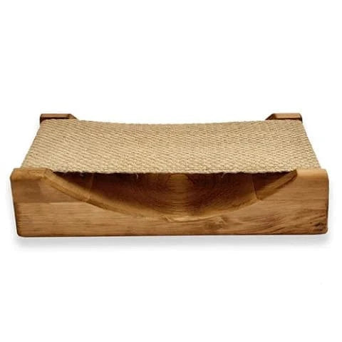 SaunaLife SaunaLife SaunaGear Headrest 1, Wooden headrest with cloth neck support PEAALUS