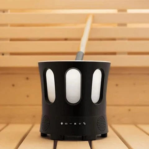 SaunaLife SaunaLife SaunaZone Bluetooth Speaker, Sauna Bucket, with Lights SAUNAZONE
