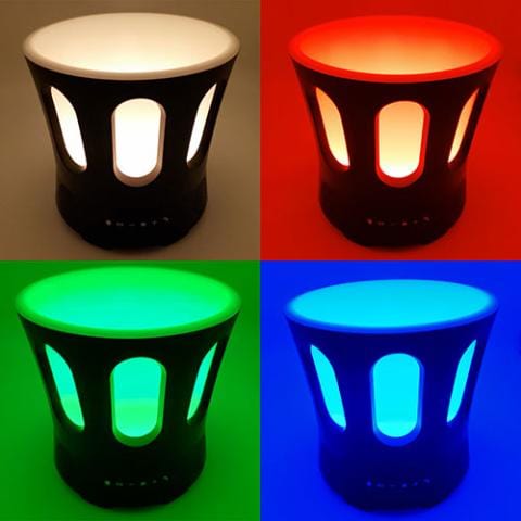 SaunaLife SaunaLife SaunaZone Bluetooth Speaker, Sauna Bucket, with Lights SAUNAZONE
