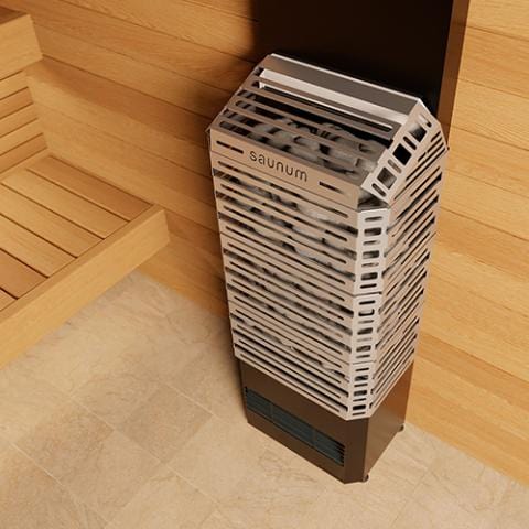 Saunum Sauna Heater Saunum AIR 5 Sauna Heater, 4.8kW w/Climate Equalizer