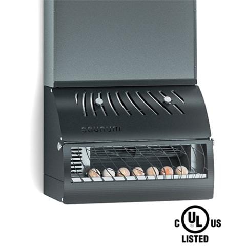 Saunum Sauna Heater Saunum Airsolo Wall, In-Wall Sauna Temp & Steam Equalizer, Adjustable Height