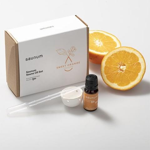 Saunum Sauna Heater Saunum Eucalyptus Aroma Oil with Reservoir, 10ml Aroma Oil Set