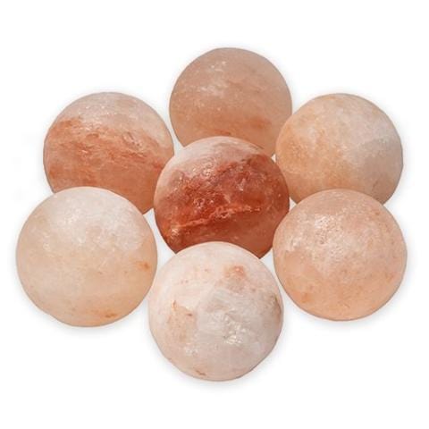 Saunum Sauna Heater Saunum Himalayan Salt Spheres, 7ct Salt Sphere Set