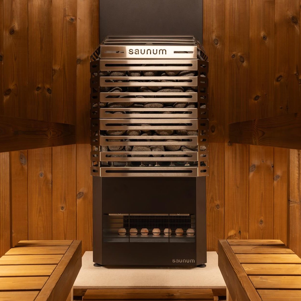 Saunum AIR 5 WiFi Sauna Heater Package