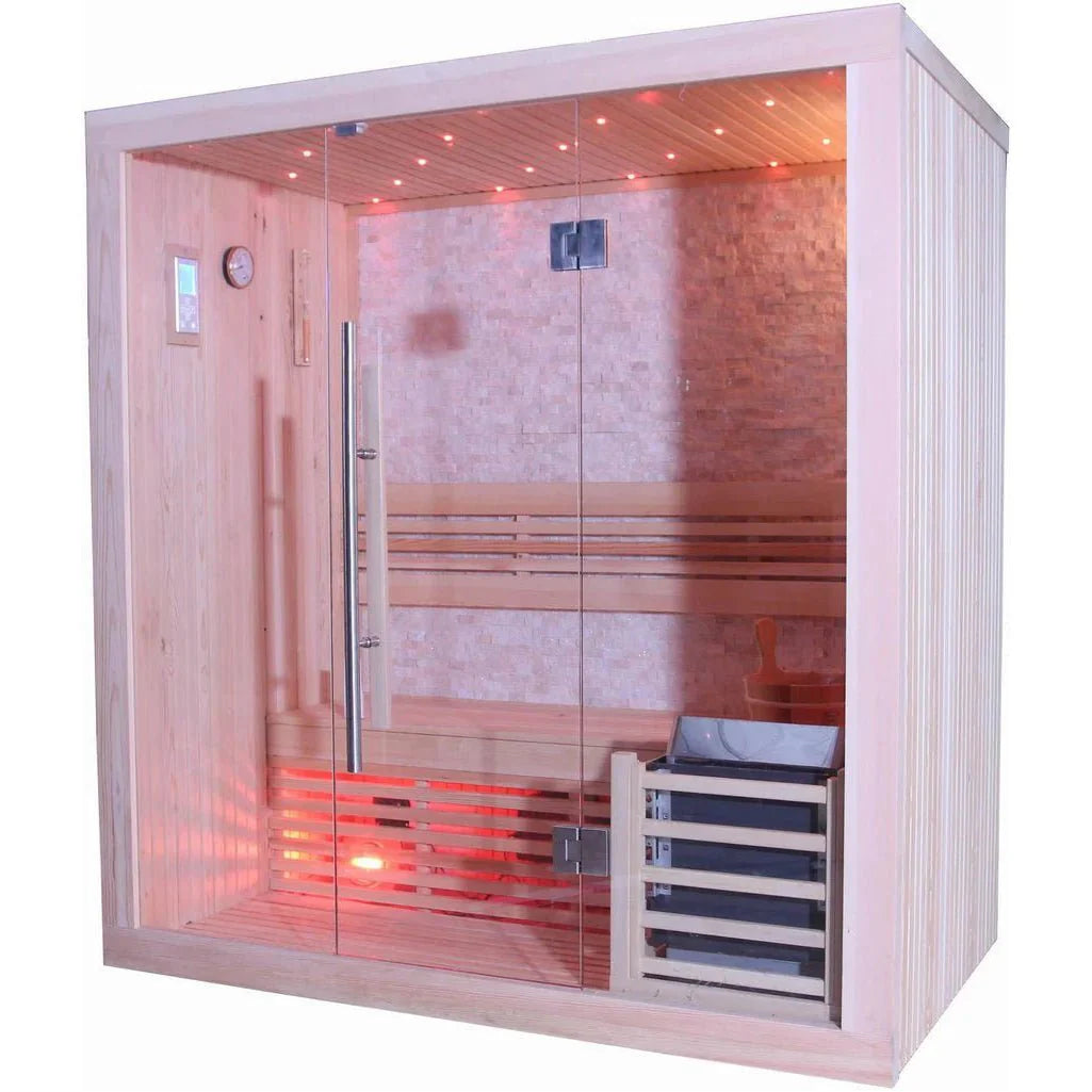 Sunray Westlake 3 Person Indoor Traditional Sauna 300LX