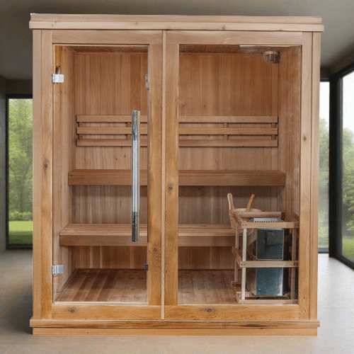 Sunray Saunas Sauna Sunray Charleston 4-Person Indoor Traditional Sauna 400TN