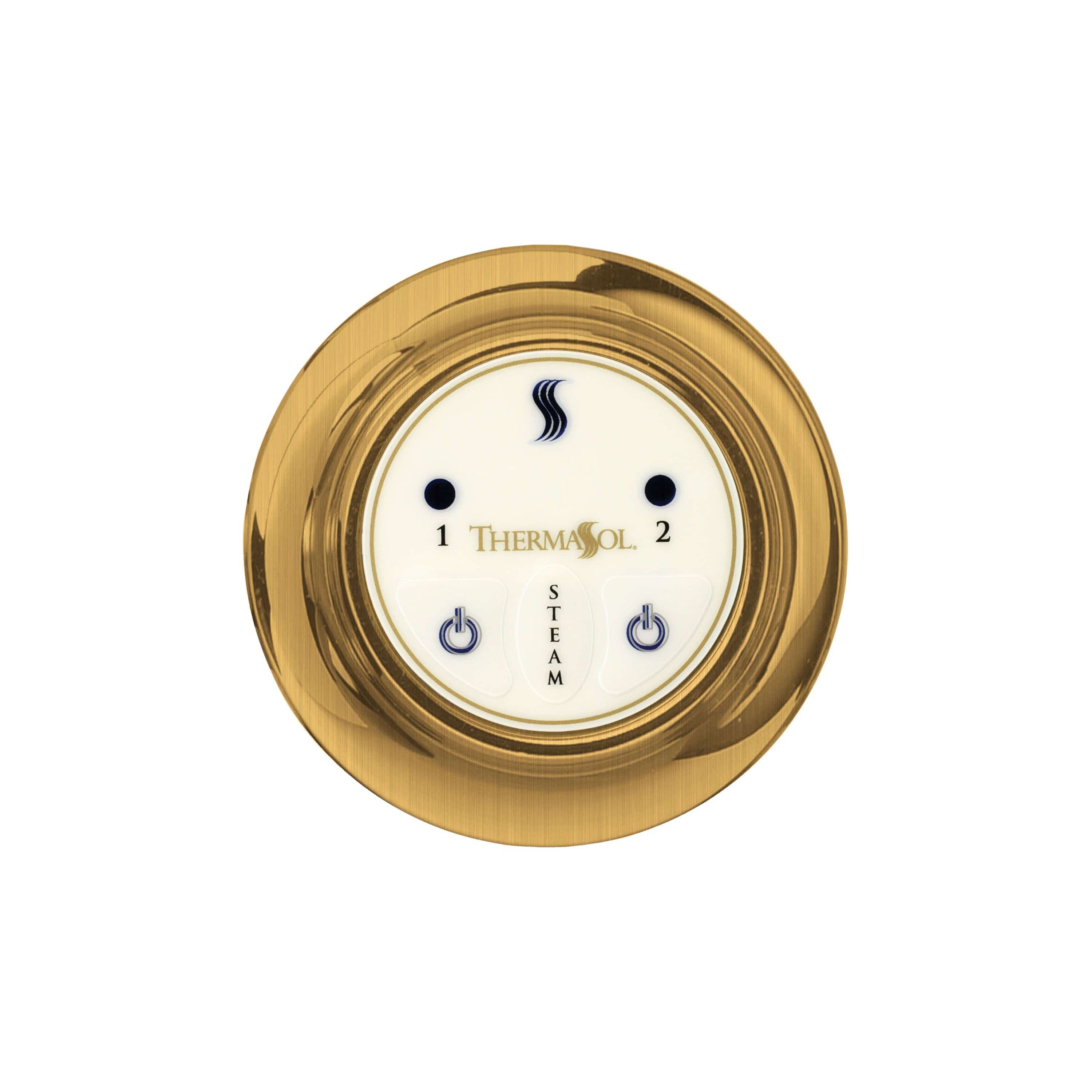 ThermaSol Antique Brass ThermaSol Easy Start Control Round