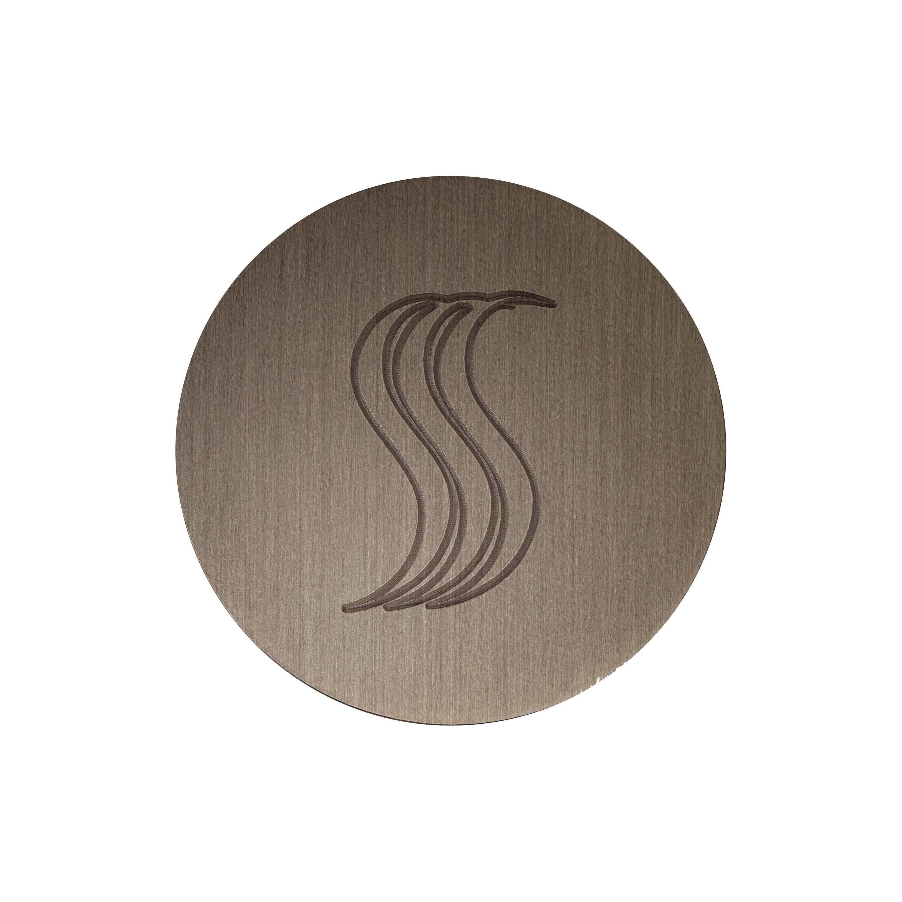 ThermaSol Antique Nickel / Round ThermaSol SteamVection Steam Head