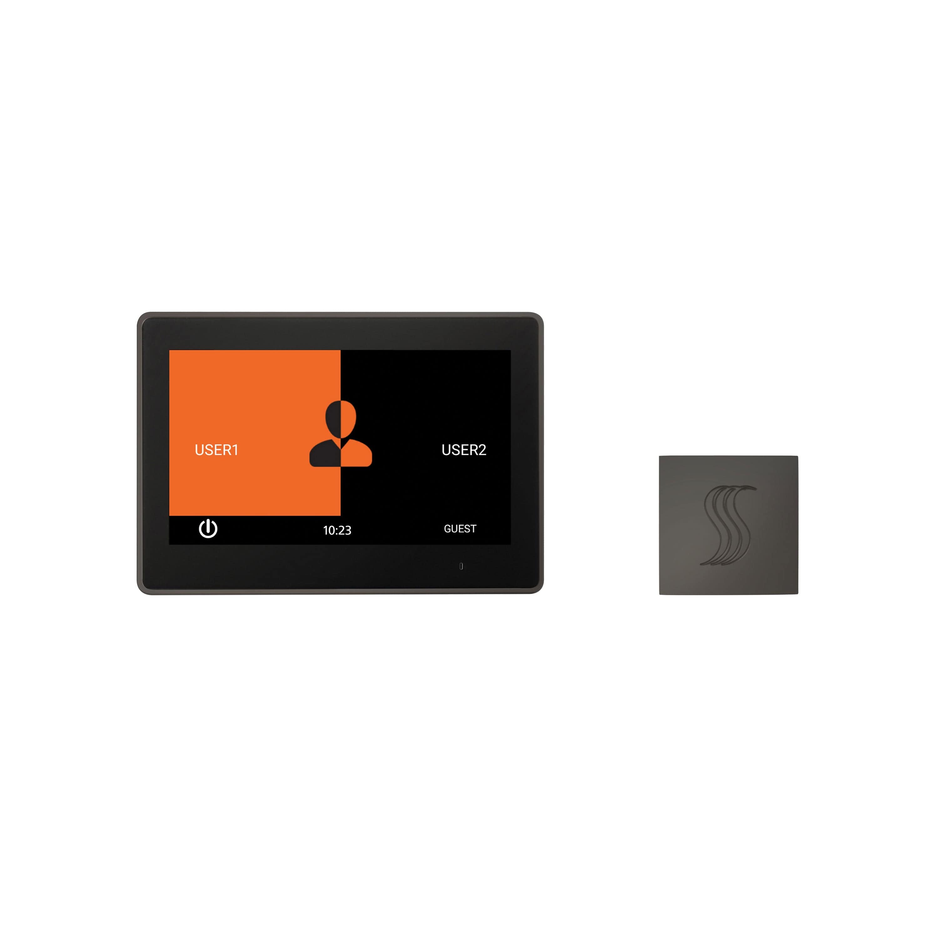 ThermaSol Black Nickel ThermaSol ThermaTouch TT10-SVSQ 10" Control Kit Square