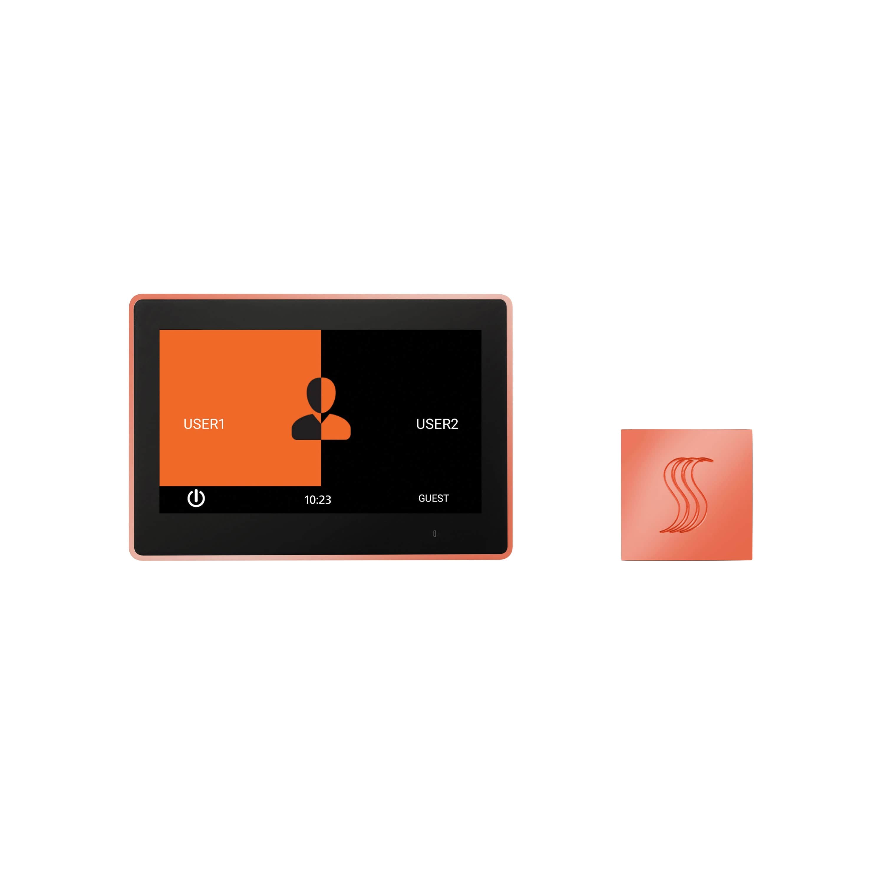 ThermaSol Copper ThermaSol ThermaTouch TT10-SVSQ 10" Control Kit Square