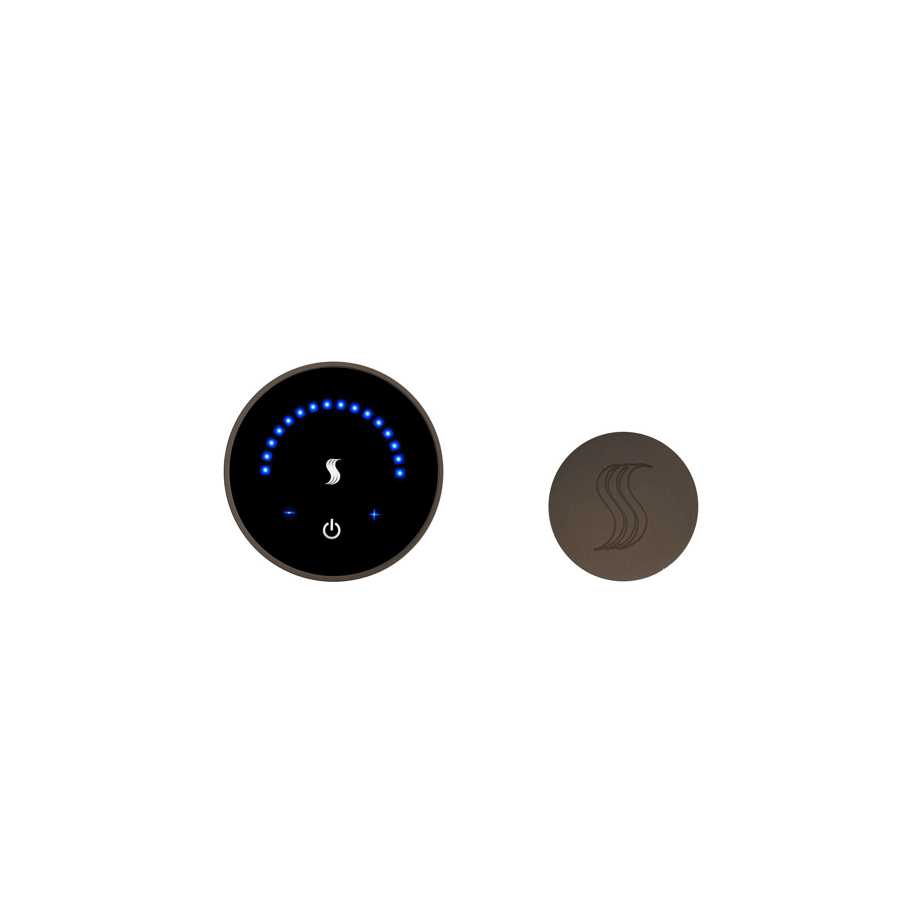ThermaSol Oil Rubbed Bronze ThermaSol MicroTouch MTC-SVRD Steam Control and Head Kit Round