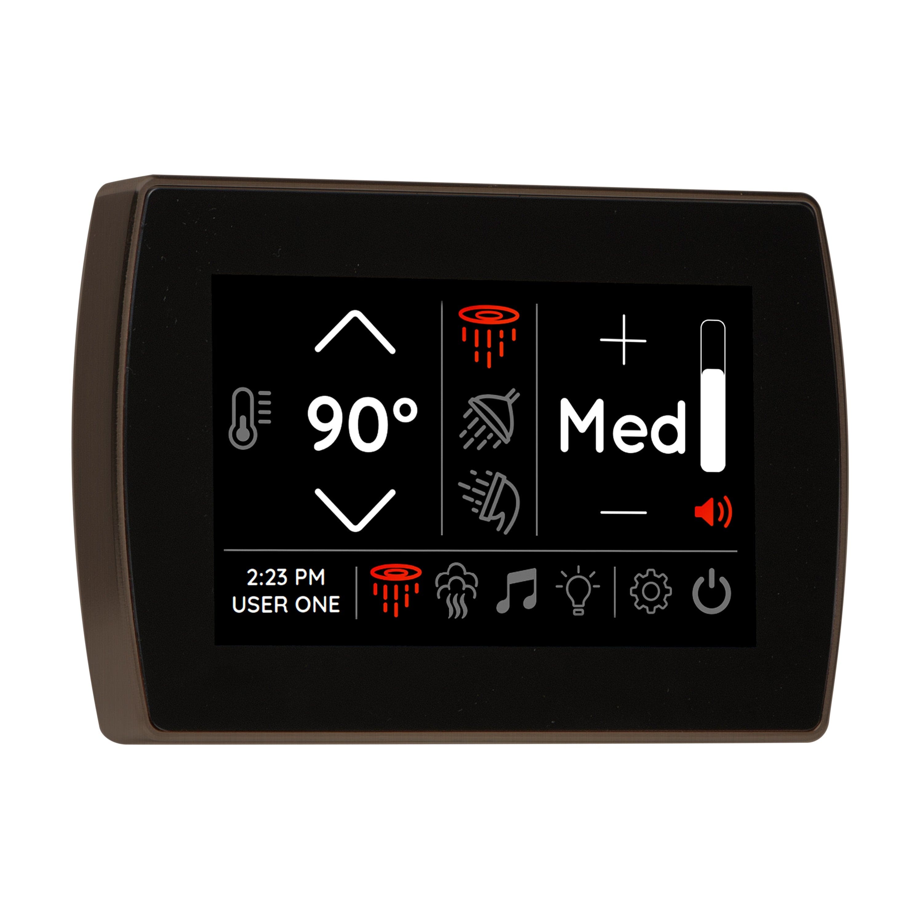 ThermaSol Oil Rubbed Bronze ThermaSol STCM Signatouch Flush Mount Controller