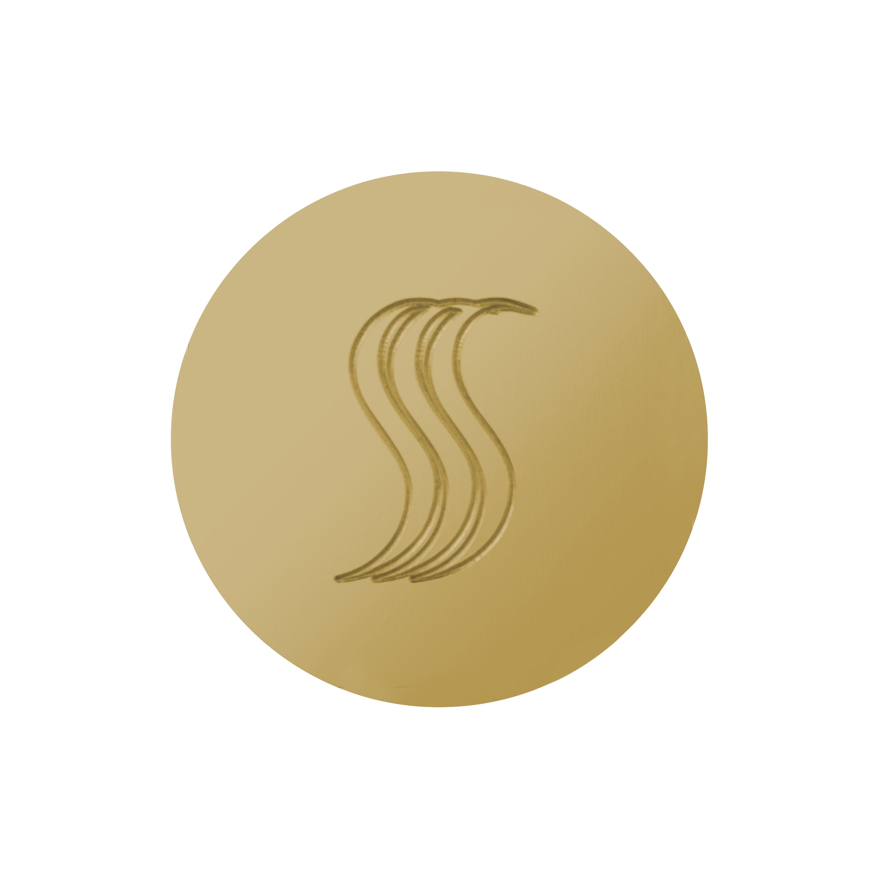 ThermaSol Polished Brass / Round ThermaSol SteamVection Steam Head