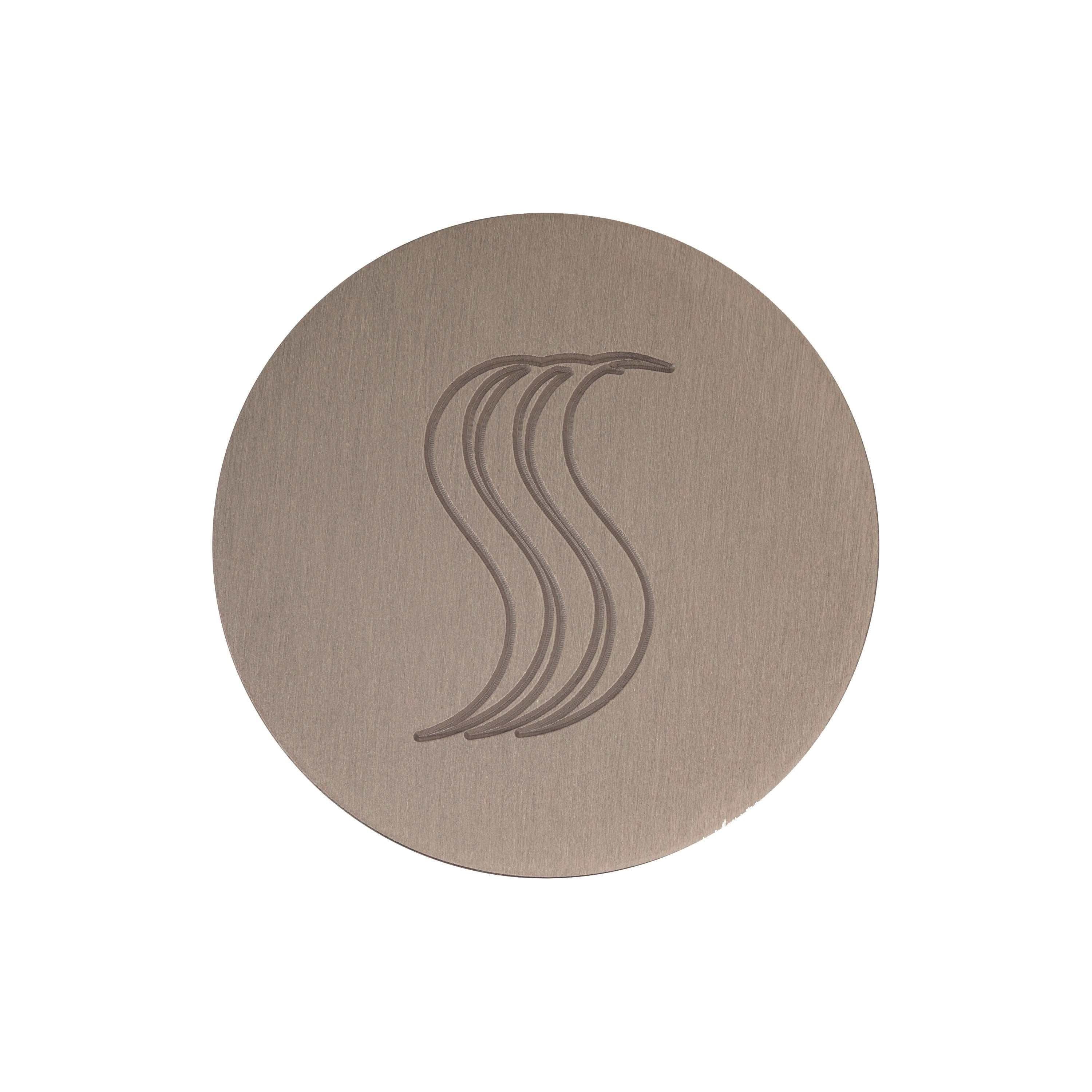 ThermaSol Satin Nickel / Round ThermaSol SteamVection Steam Head