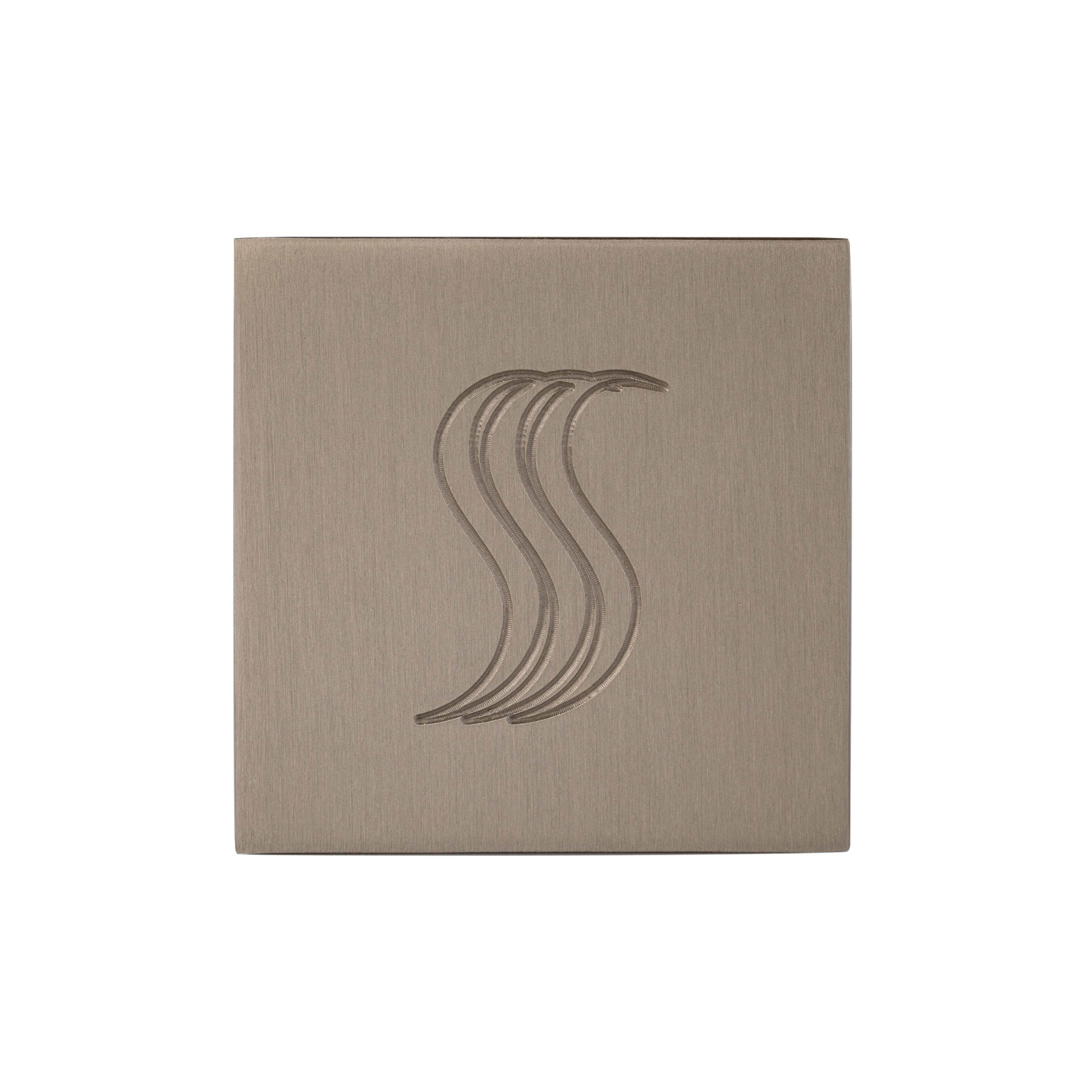 ThermaSol Satin Nickel / Square ThermaSol SteamVection Steam Head