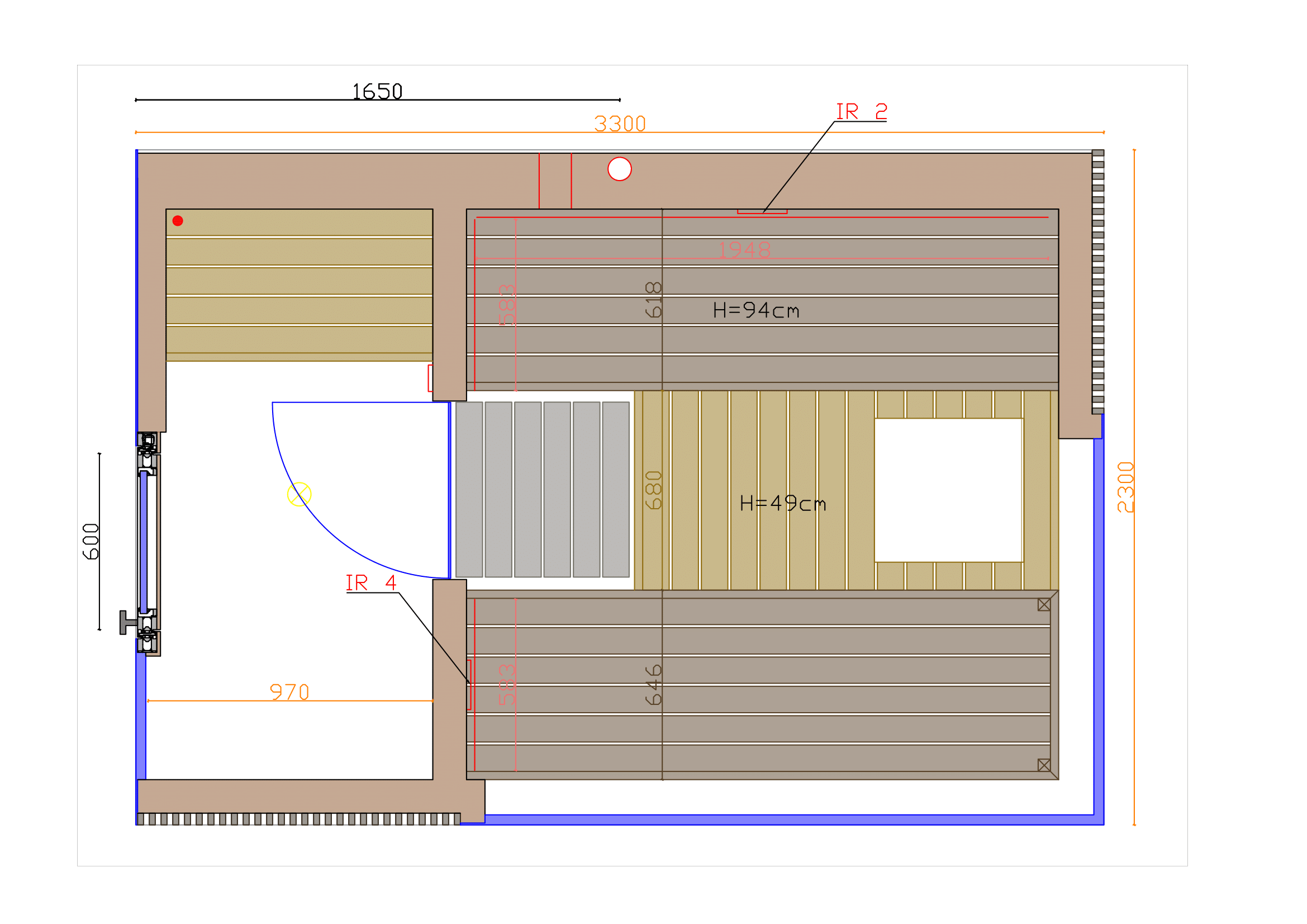 ThermaSol Sauna ThermaSol Ombra Outdoor Sauna Cabin