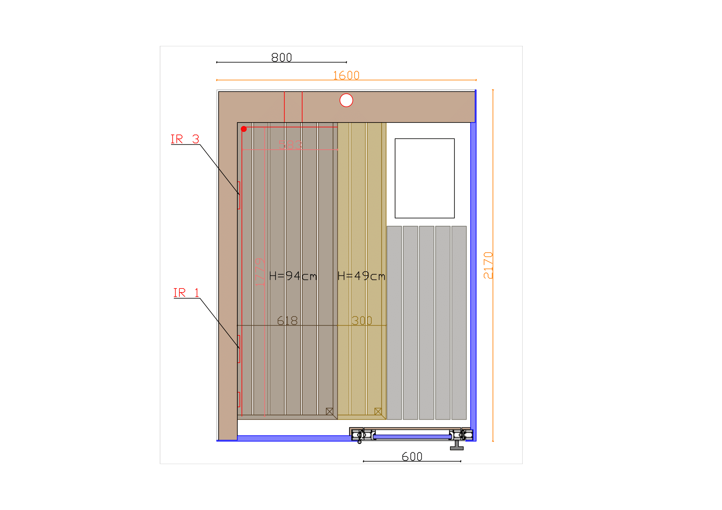 ThermaSol Sauna ThermaSol Vera Outdoor Sauna Cabin