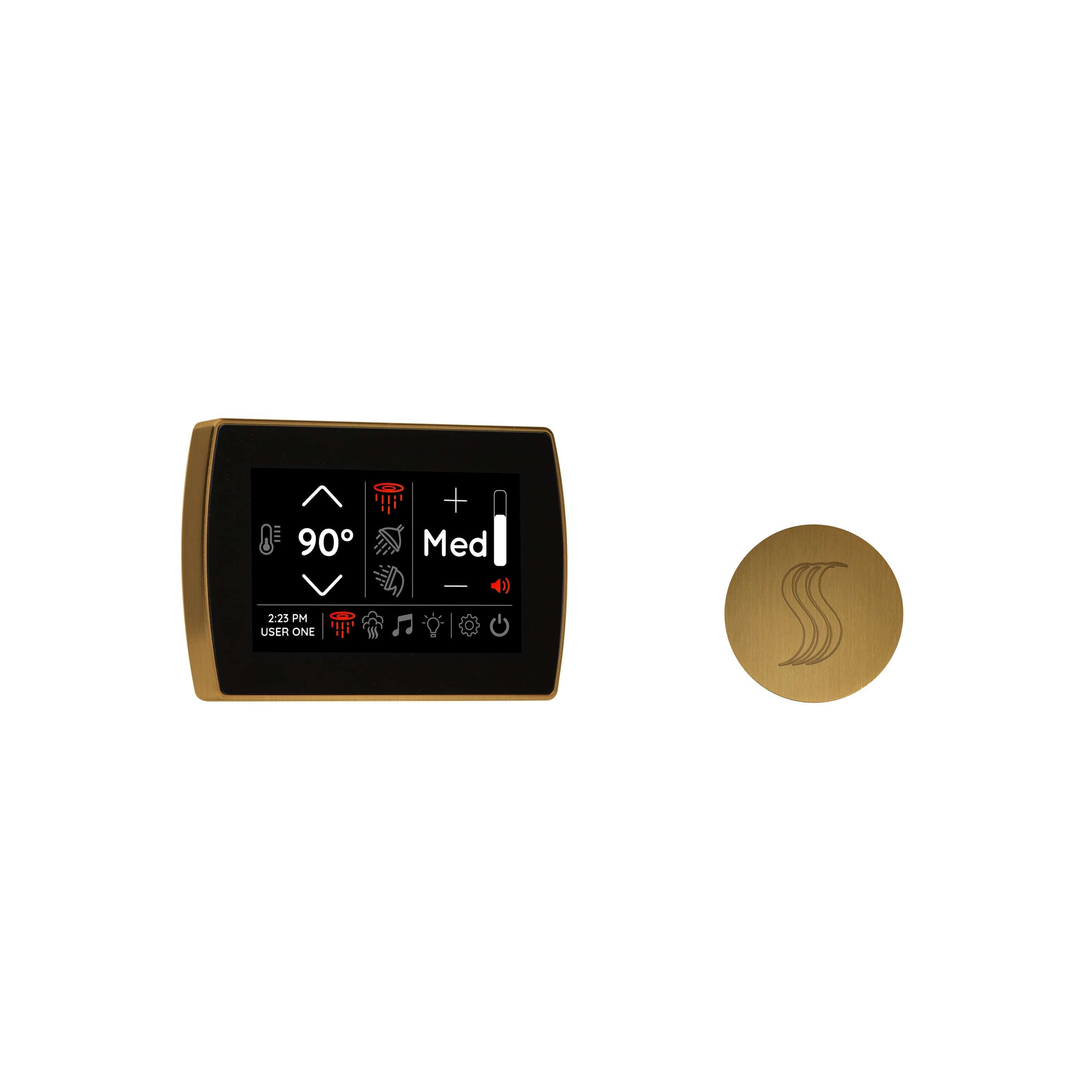 ThermaSol ThermaSol STCM-SVRD Signatouch Control and Steam Head Kit Round