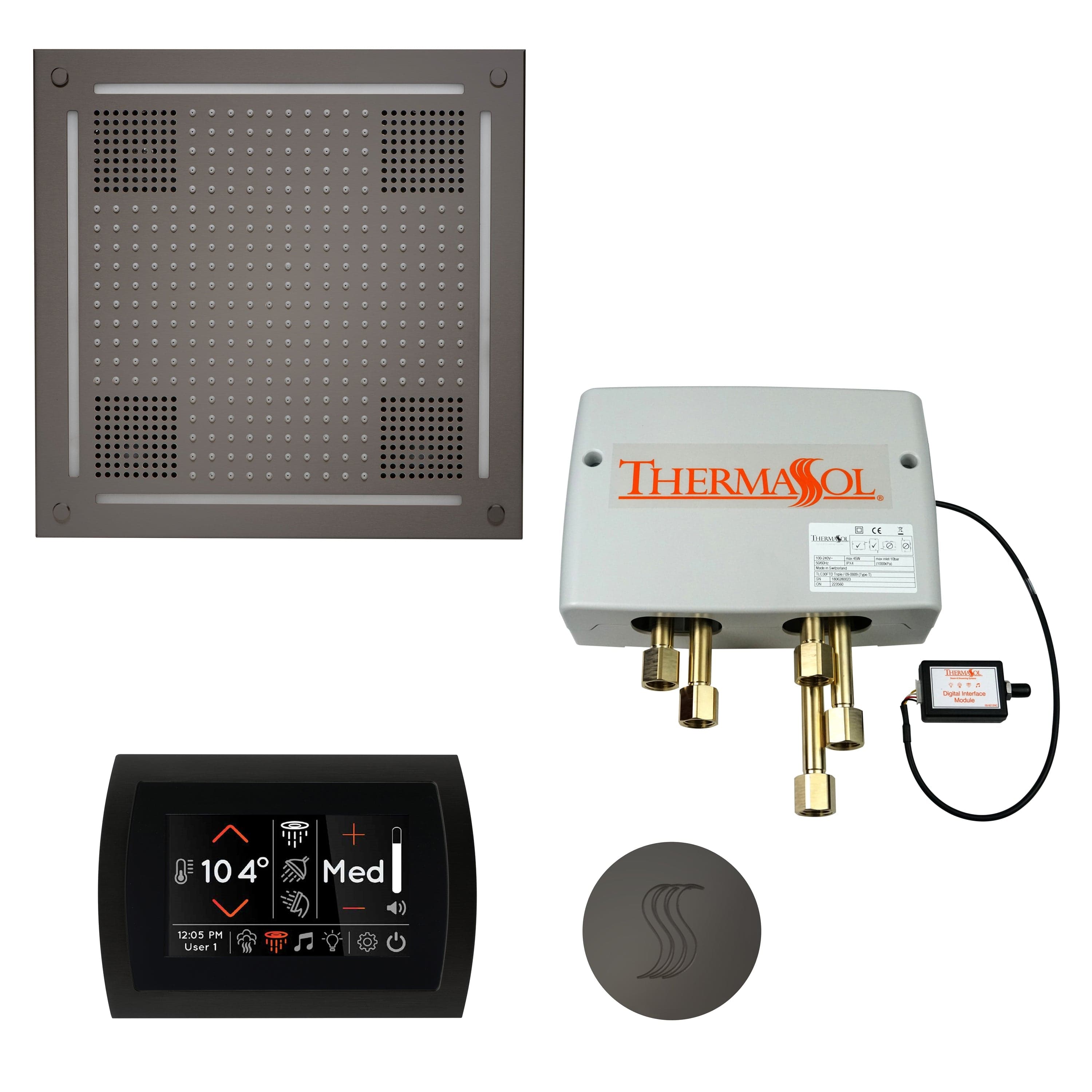 ThermaSol ThermaSol The Total Wellness Package Hydrovive with SignaTouch Round