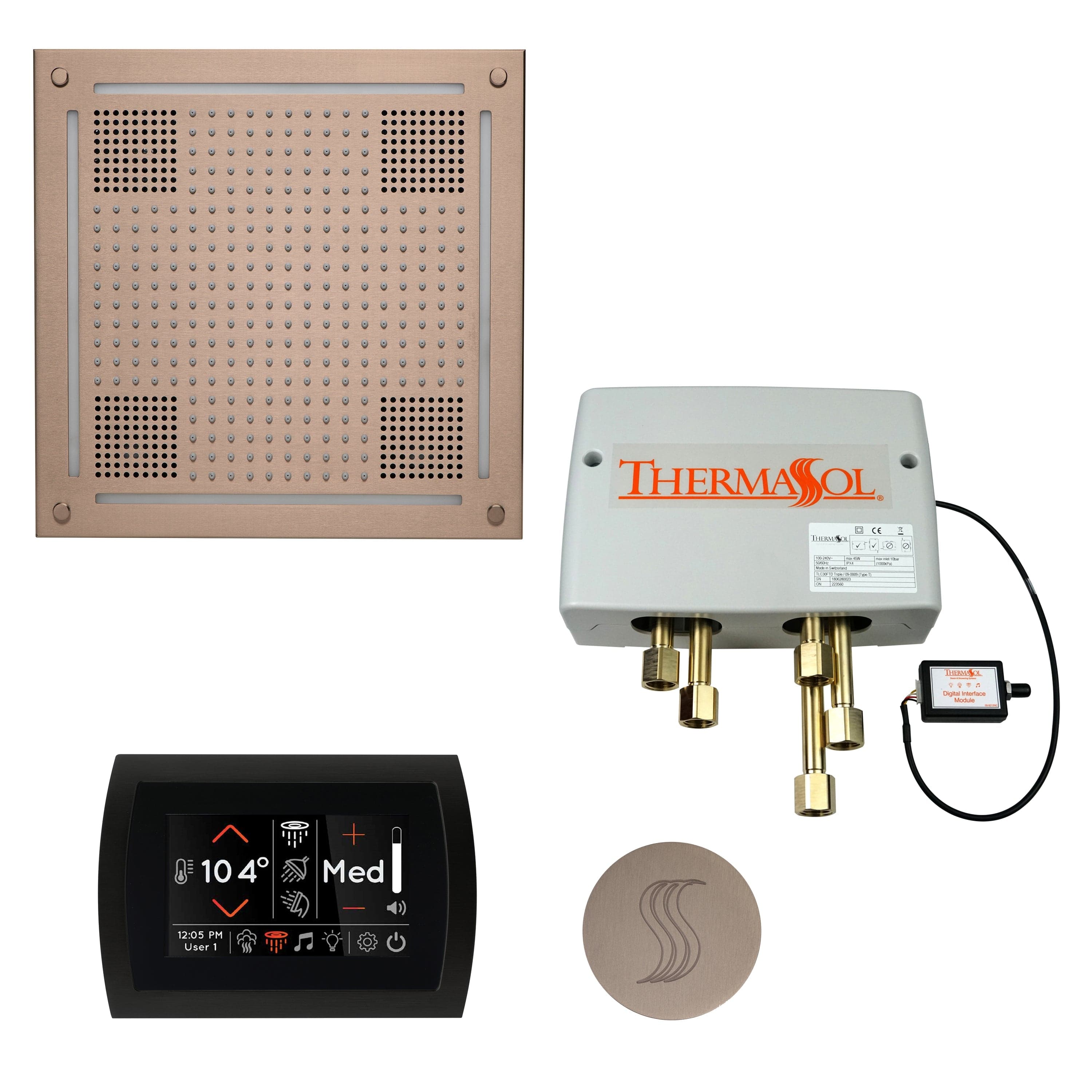 ThermaSol ThermaSol The Total Wellness Package Hydrovive with SignaTouch Round
