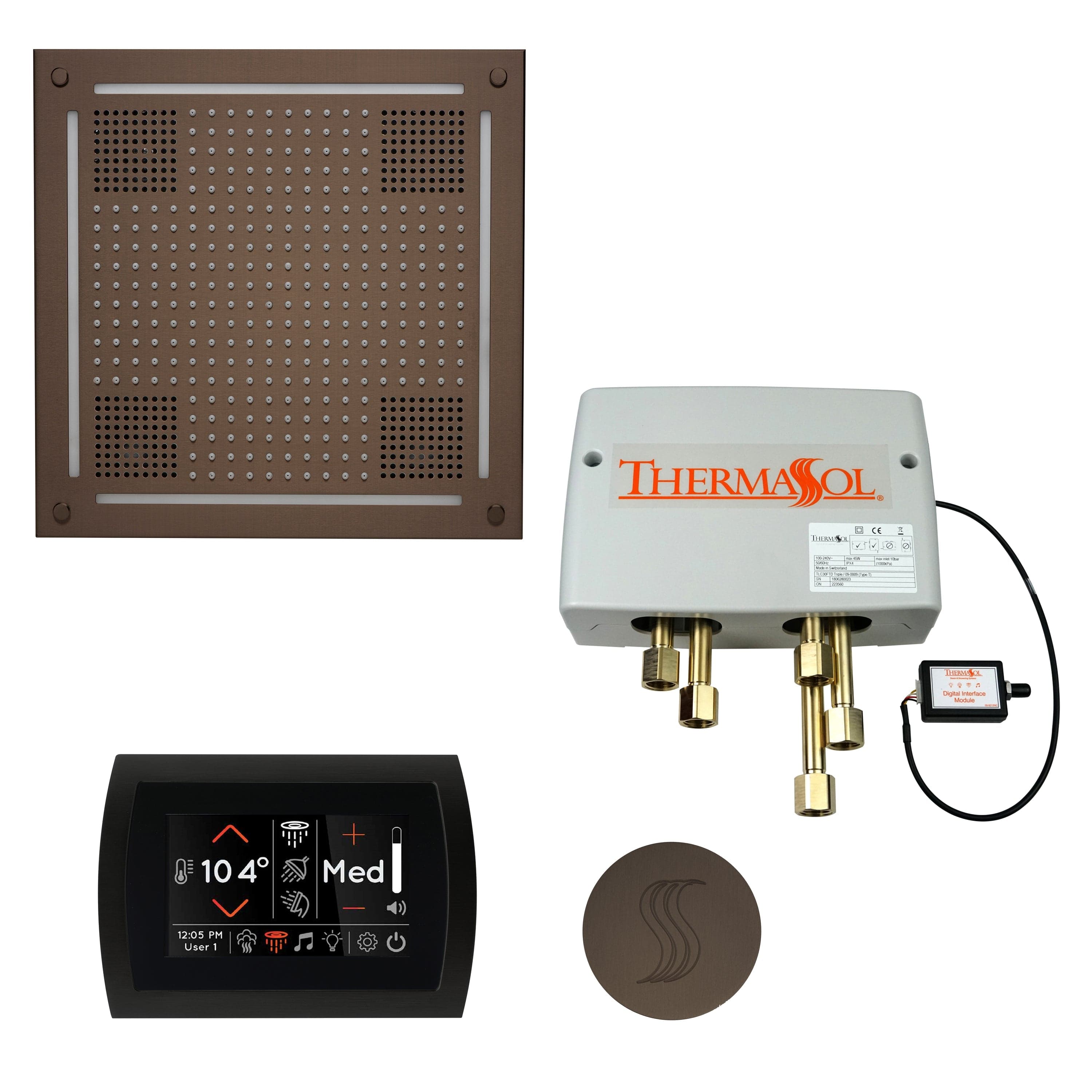 ThermaSol ThermaSol The Total Wellness Package Hydrovive with SignaTouch Round
