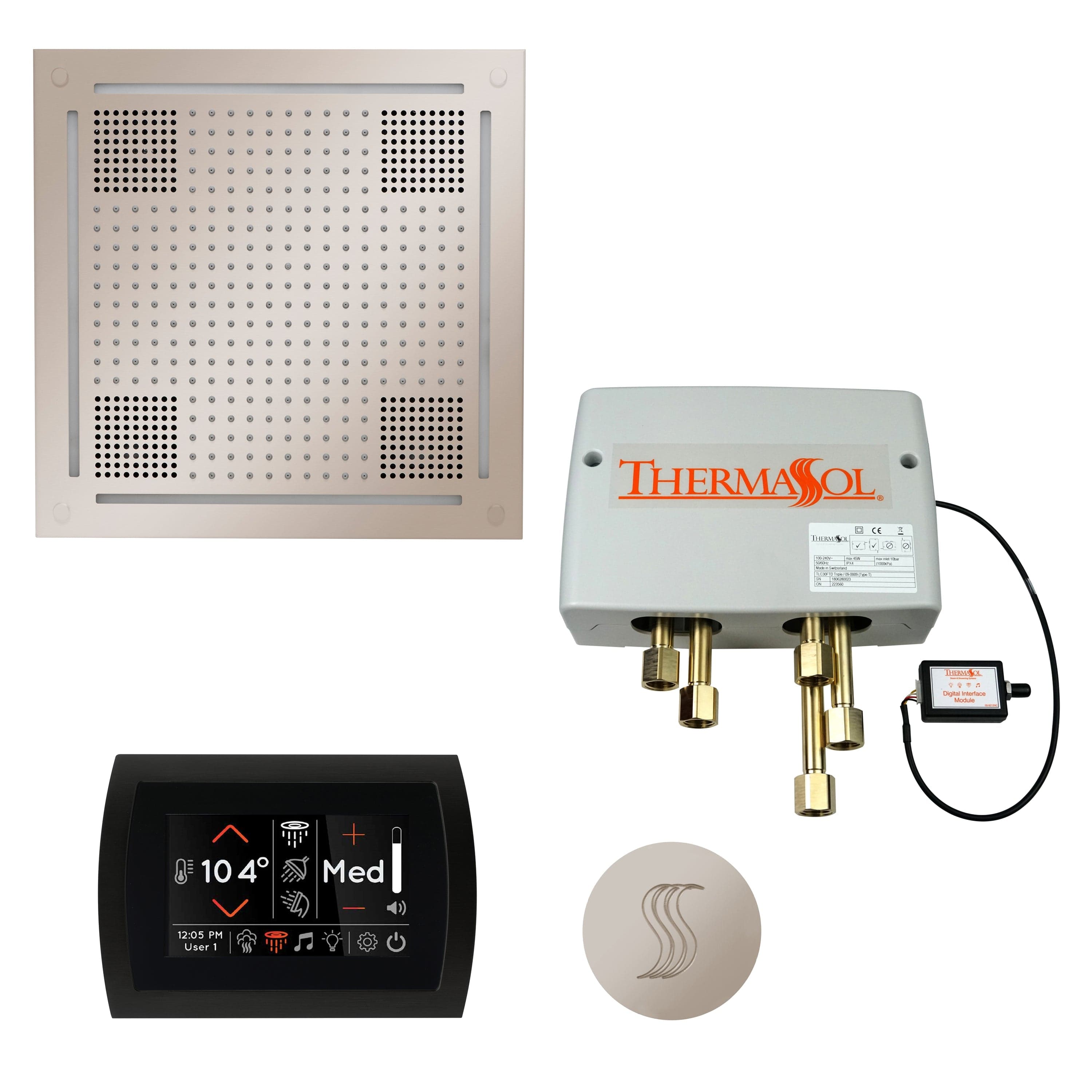 ThermaSol ThermaSol The Total Wellness Package Hydrovive with SignaTouch Round