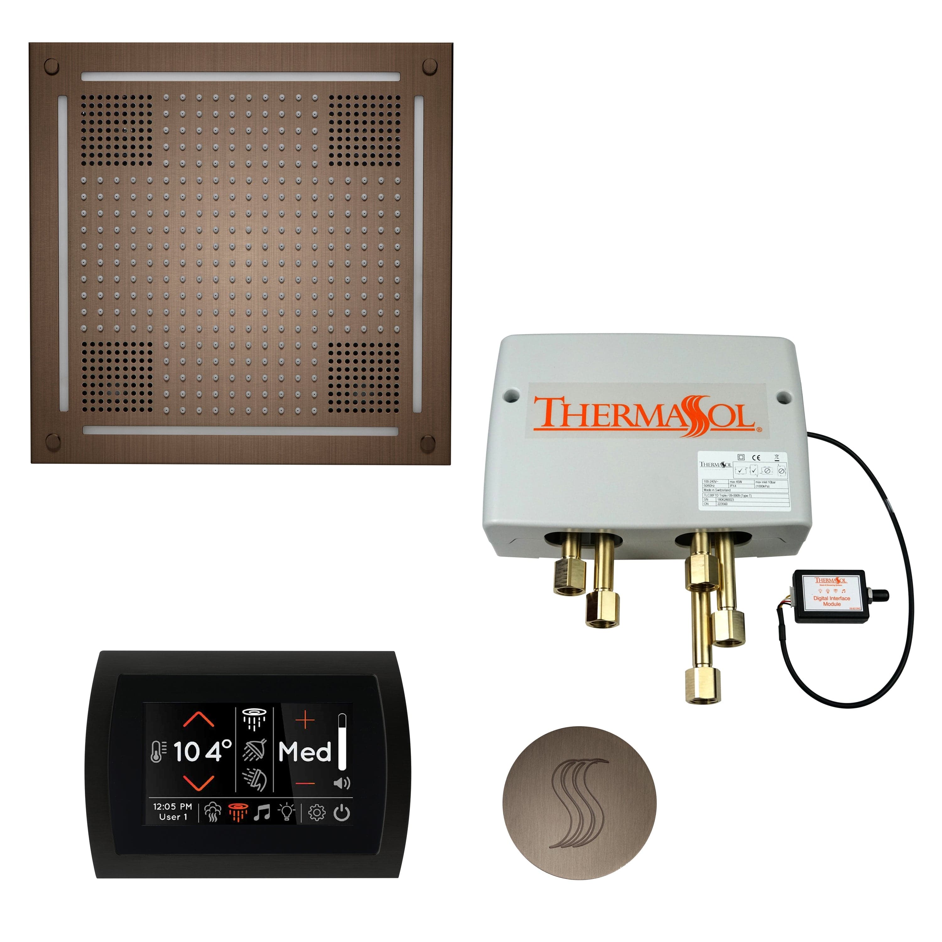 ThermaSol ThermaSol The Total Wellness Package Hydrovive with SignaTouch Round