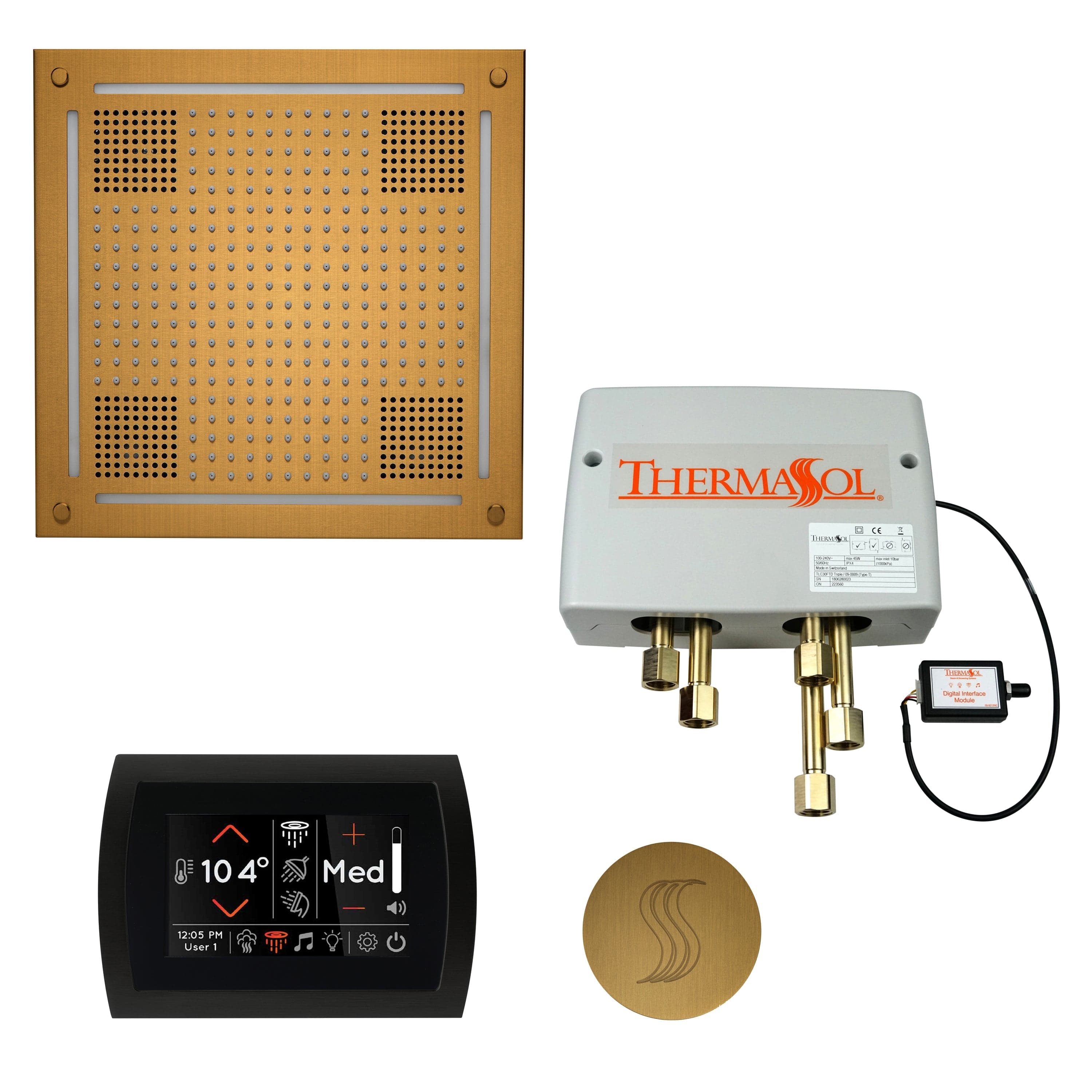 ThermaSol ThermaSol The Total Wellness Package Hydrovive with SignaTouch Round