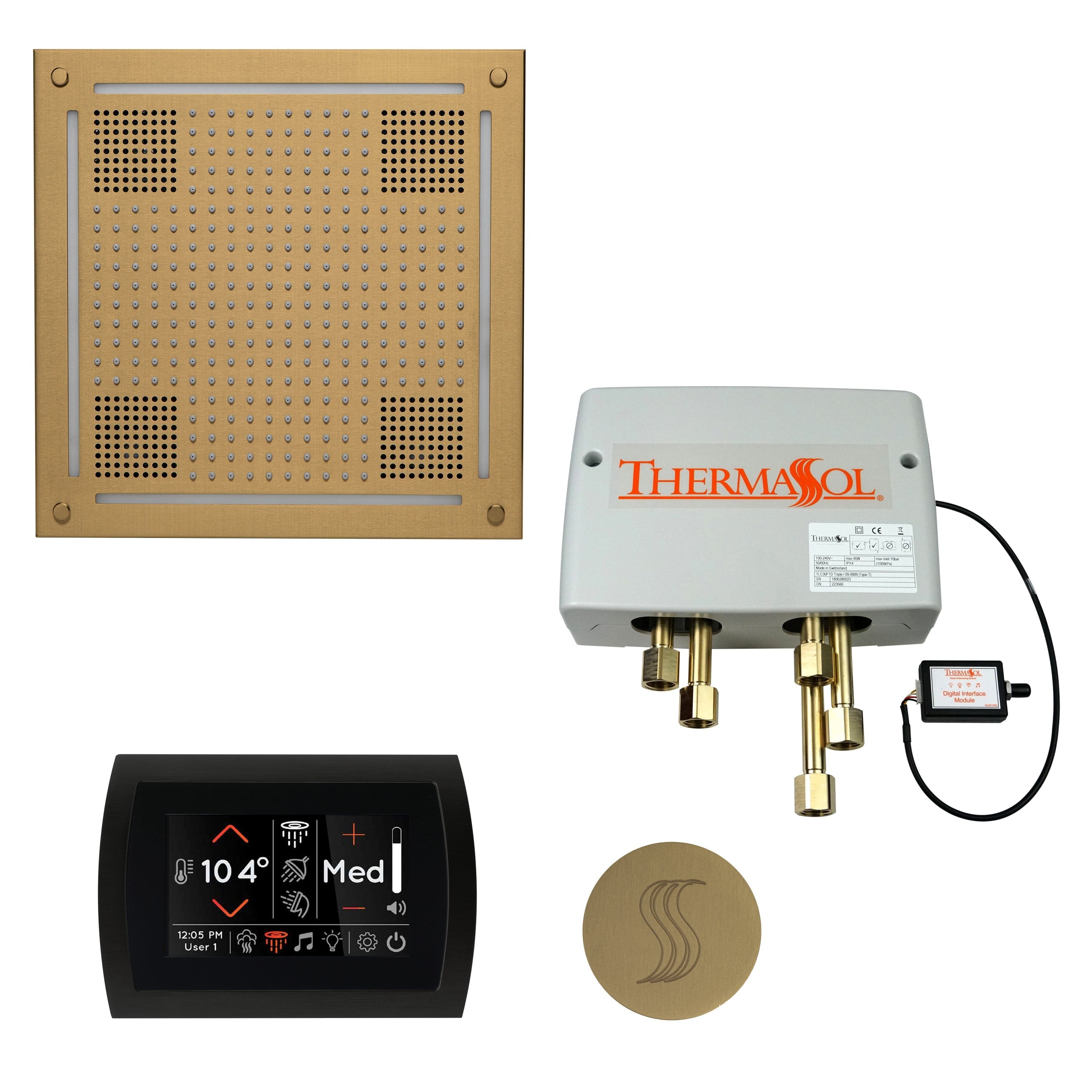 ThermaSol ThermaSol The Total Wellness Package Hydrovive with SignaTouch Round