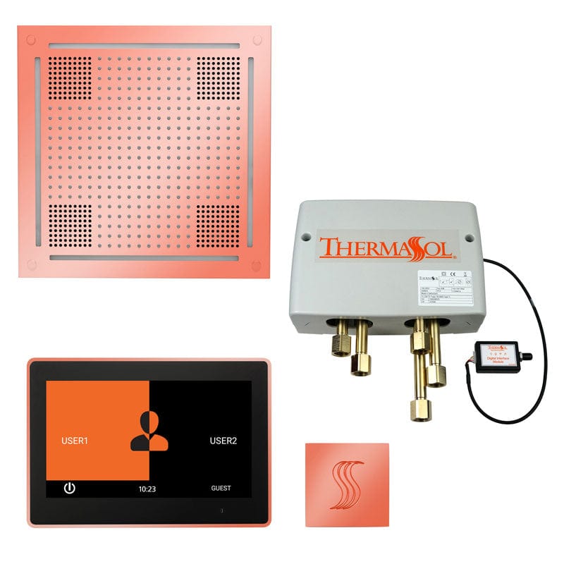 ThermaSol ThermaSol Total Wellness Hydrovive 18 Package with 10" ThermaTouch Square