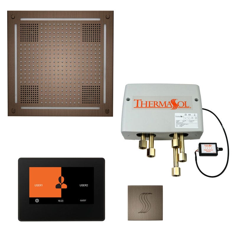 ThermaSol ThermaSol Total Wellness Hydrovive 18 Package with 7" ThermaTouch Square