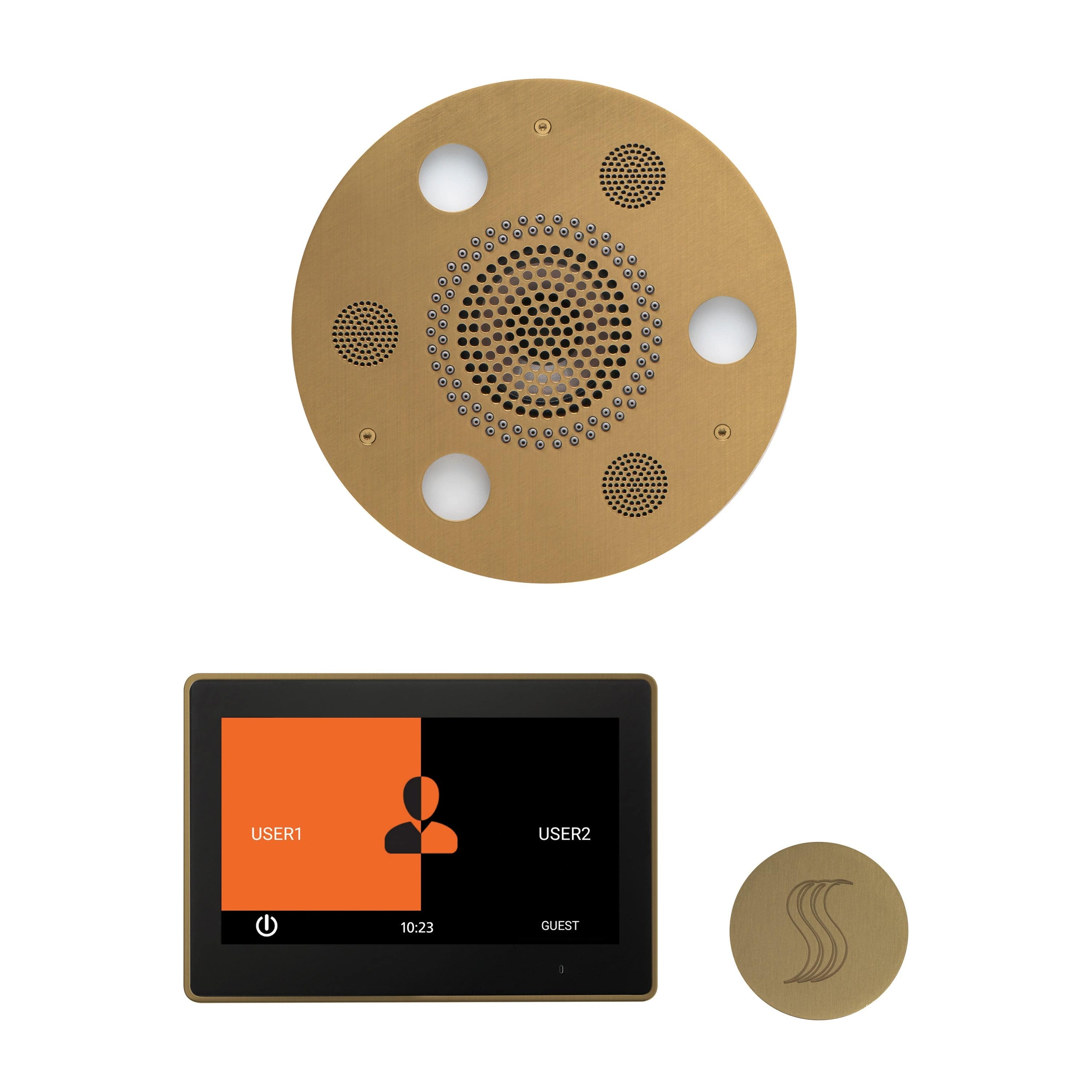 ThermaSol ThermaSol Wellness Steam Package with 10" ThermaTouch Round