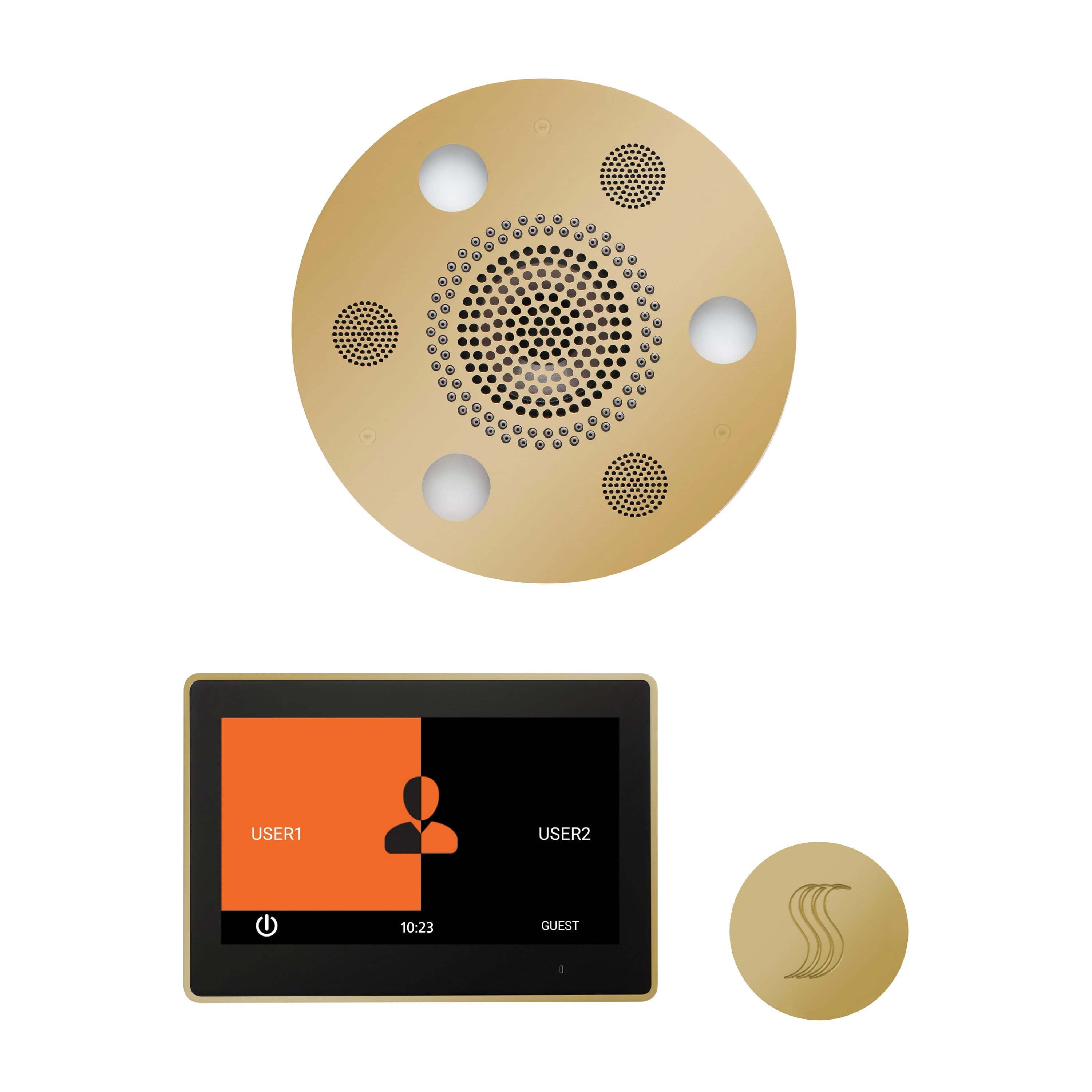 ThermaSol ThermaSol Wellness Steam Package with 10" ThermaTouch Round