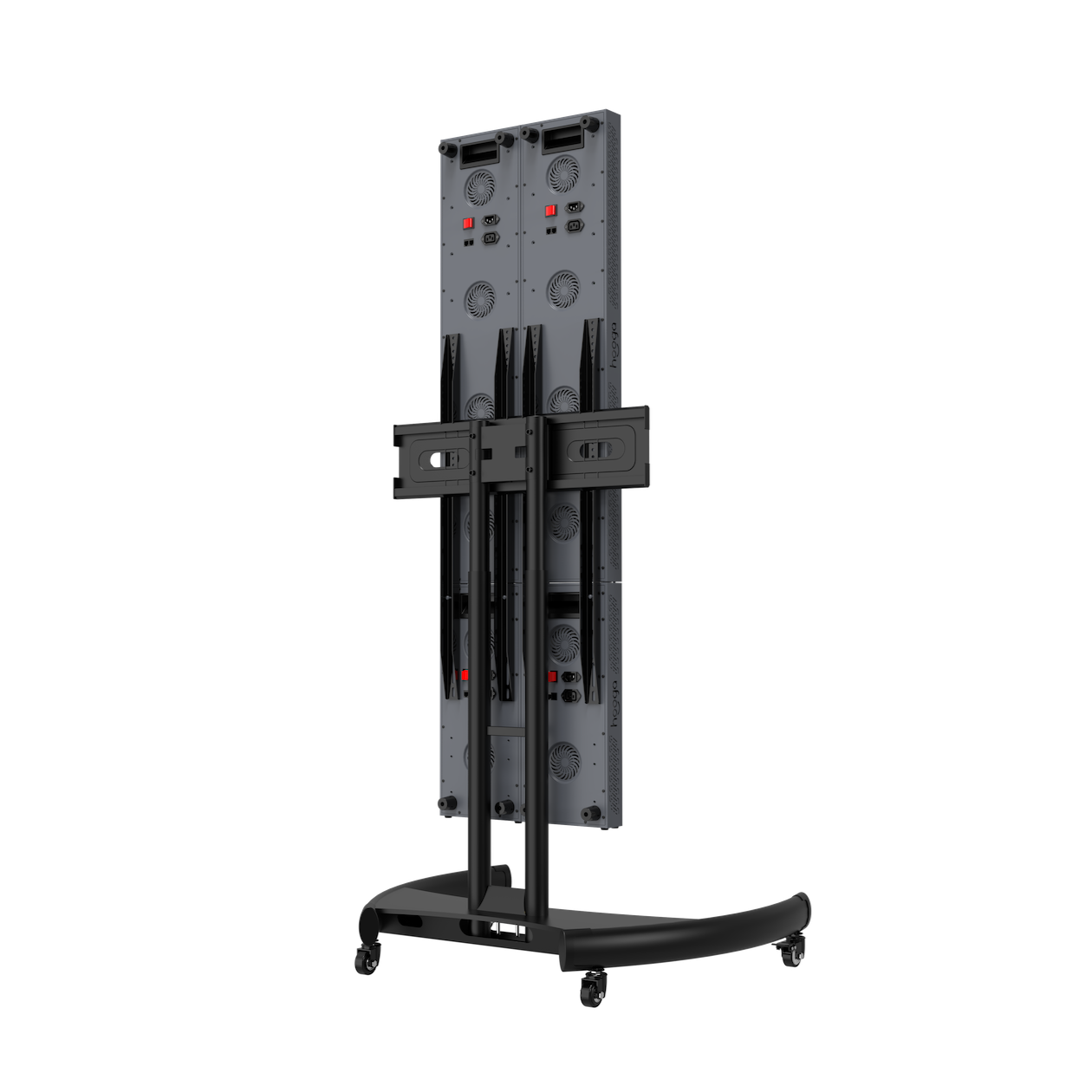 Hooga 2x ULTRA750 + 2x ULTRA1500 72" x 8.6" Red Light Therapy Panels & Vertical Stand Kit