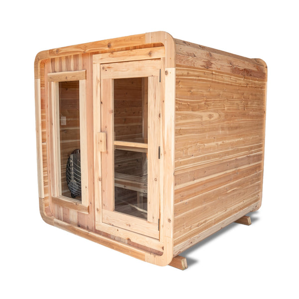 Viking Sauna Co Sauna The Erik 4-Person Outdoor Sauna Pod