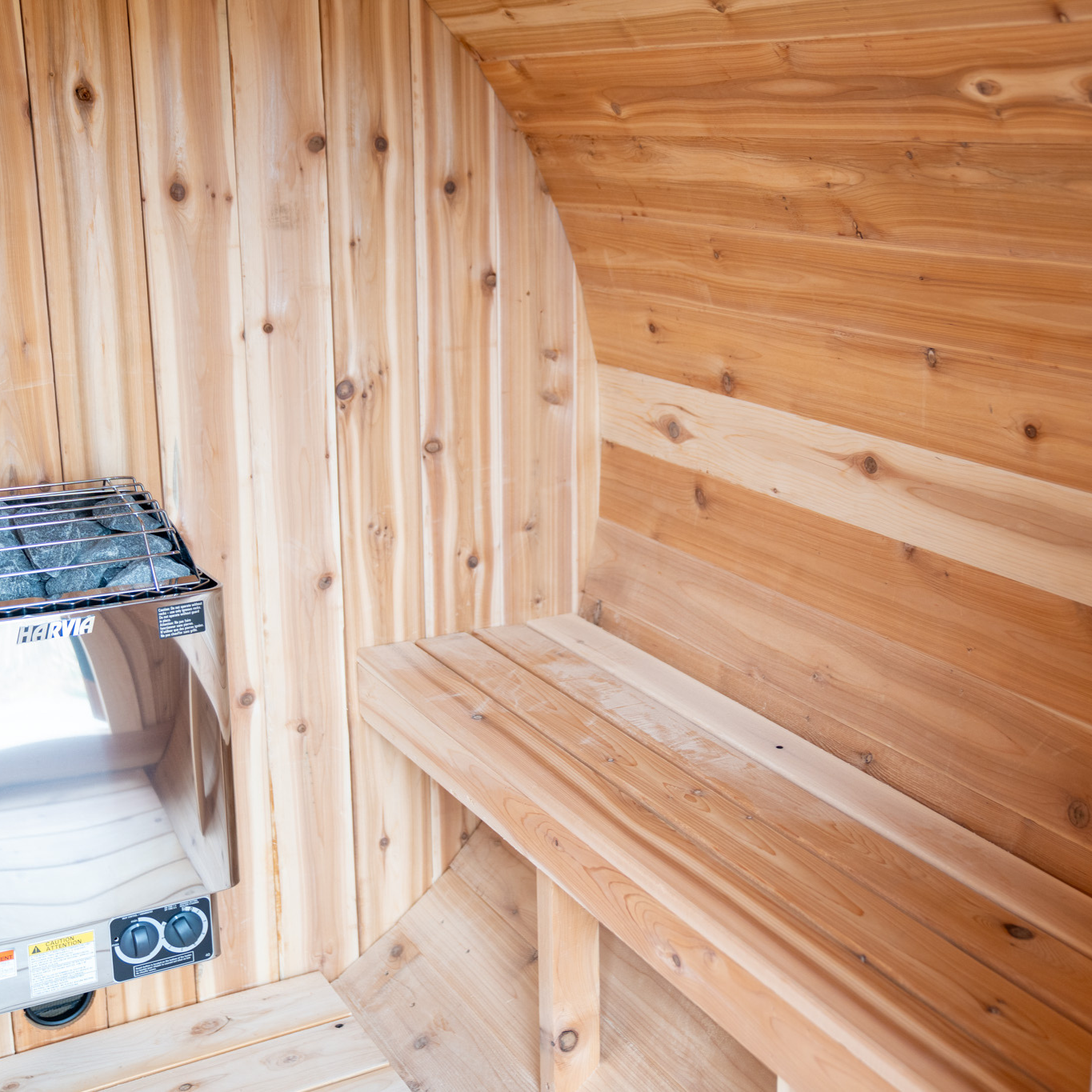 Viking Sauna Co Sauna The Ragnar 4-Person Outdoor Barrel Sauna