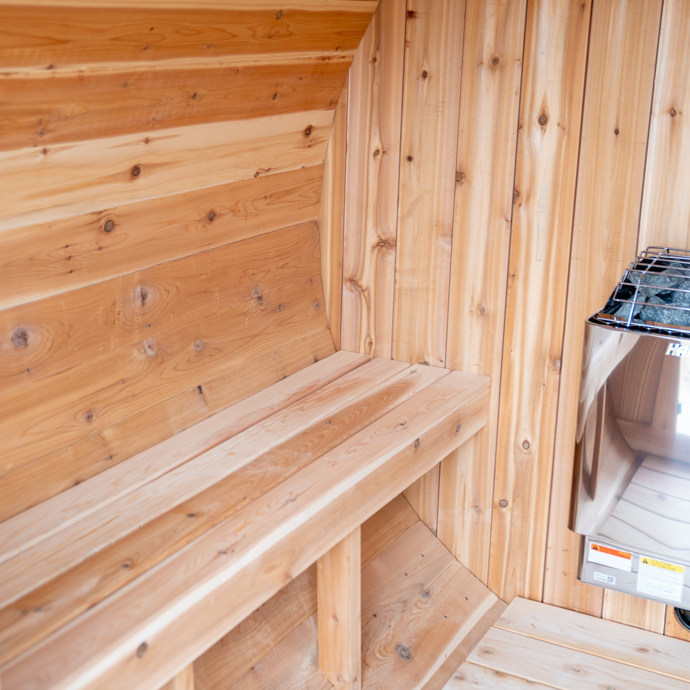 Viking Sauna Co Sauna The Ragnar 4-Person Outdoor Barrel Sauna