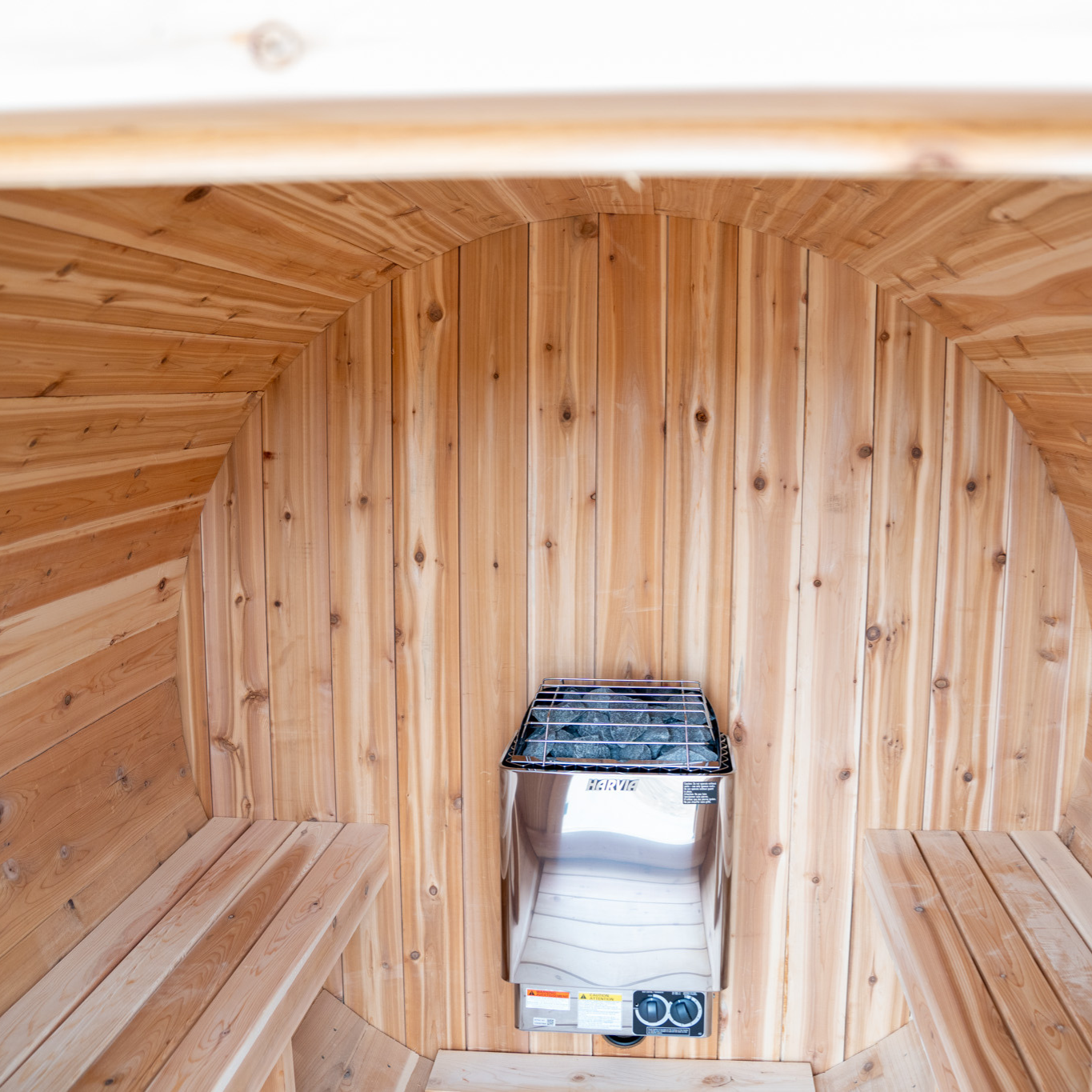 Viking Sauna Co Sauna The Ragnar 4-Person Outdoor Barrel Sauna