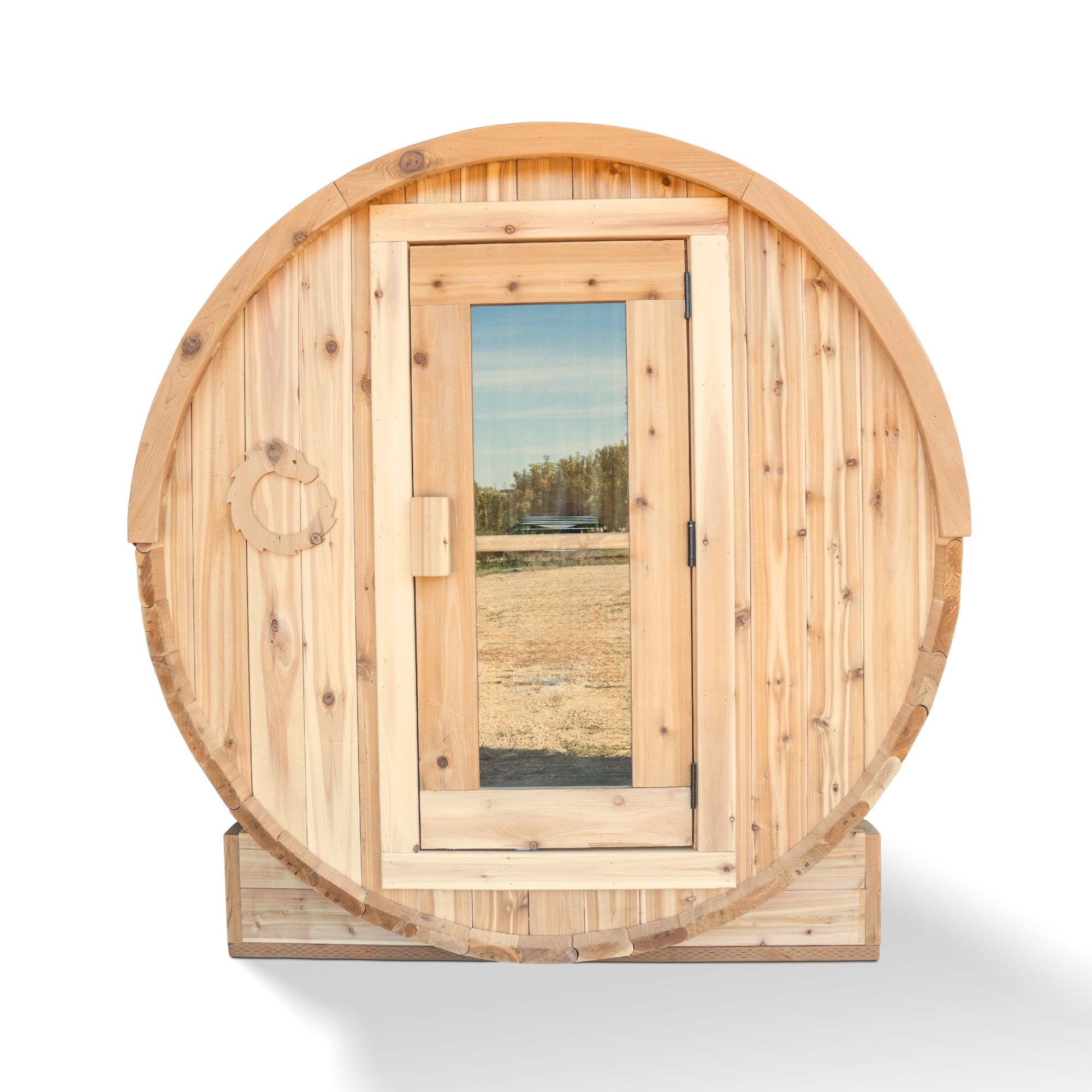 Viking Sauna Co Sauna The Ragnar 4-Person Outdoor Barrel Sauna